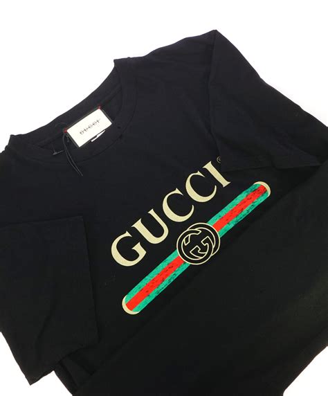 gucci vintage shirt ebay|genuine gucci t shirts.